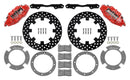 Wilwood 17-21 Can-Am X3RS Red 6-Piston Front Kit 11.25in - Drilled Rotors-1