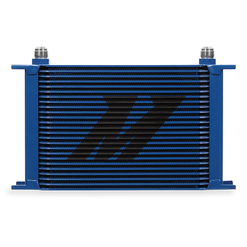 Mishimoto Universal 25 Row Oil Cooler - Blue