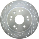 StopTech Select Sport 04-08 Acura TL Drilled & Slotted Rear Passenger Side Sport Brake Rotor-1