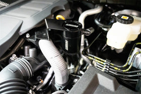 Corsa 2022-2025 Toyota Tundra 4WD 3.4L V6 Aluminum Oil Catch Can w/ Bracket - 0