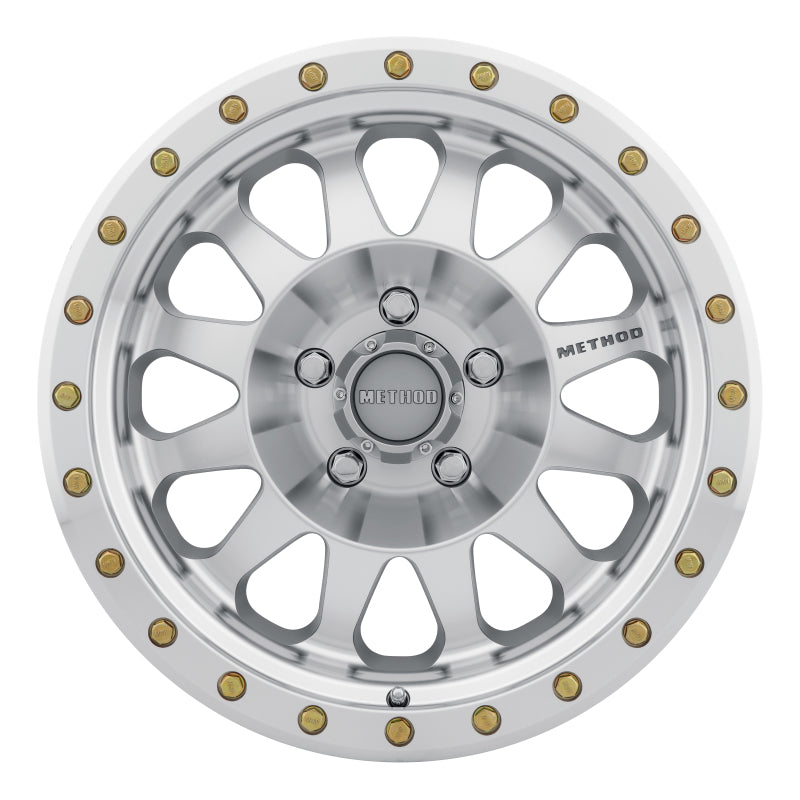 Method MR304 Double Standard 17x8.5 0mm Offset 5x5 94mm CB Machined/Clear Coat Wheel - 0