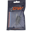 DeatschWerks 6AN Male Flare to 5/16in Female EFI Quick Connect Adapter - Anodized Matte Black-4