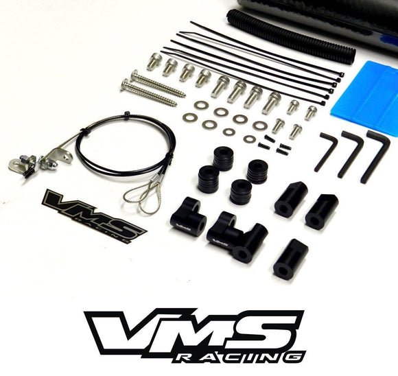 08-14 SUBARU IMPREZA HATCHBACK WRX STi REAR WING SPOILER LIP RISER KIT