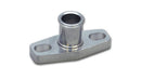Vibrant Billet AL Oil Drain Flange w/ integrated 5/8in Male Neck T3 T3/T4 T04 GT40-GT55 BB Turbos-1