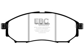 EBC 08-13 Infiniti EX35 3.5 Greenstuff Front Brake Pads - 0