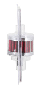 K&N Steel Base Chrome Top Crankcase Vent Filter 1/2in. Vent / 2in. OD / 1-1/2in. Height-6