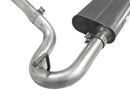 aFe Scorpion Exhaust System Cat Back 2.5in Aluminized Hi-Tuck 07-18 Jeep Wrangler JK V6 3.6/3.8L-3