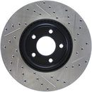 StopTech 07-09 Mazda 3 Right Front Slotted & Drilled Rotors-5