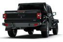 Rally Armor 19-25 Jeep Gladiator JT (Incl. Overland/Sport/Sport S) Black Mud Flap w/Met. Black Logo-4
