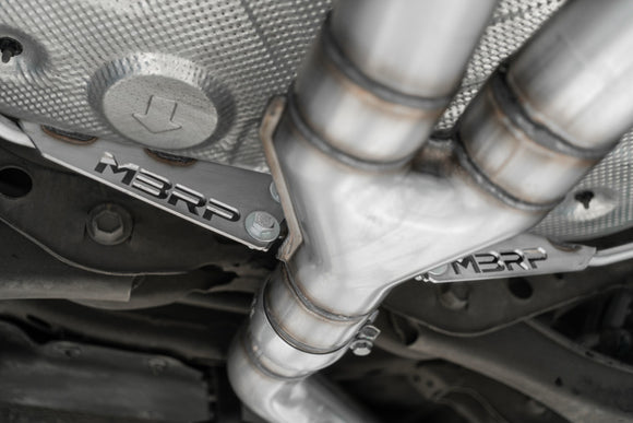 MBRP 2019+ MBRP Hyundai Veloster Turbo Cat Back - T304 Stainless - Carbon Fiber Tip