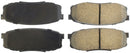 StopTech 07-17 Toyota Tundra Street Performance Rear Brake Pads-3