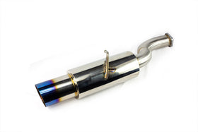 ISR Performance GT Single Exhaust - 2009+ Hyundai Genesis Coupe 2.0T - Burnt Tips - 0