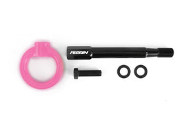 PERRIN 22-26 Toyota GR86 Tow Hook Kit (Front) - Hyper Pink - 0
