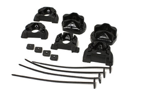 Energy Suspension 92-00 Honda Civic (Except 99-00 Si) / 93-97 Del Sol Black Motor Mount Inserts (Man - 0