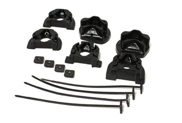 Energy Suspension 92-00 Honda Civic (Except 99-00 Si) / 93-97 Del Sol Black Motor Mount Inserts (Man - 0