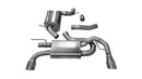 Corsa 2010-2014 Volkswagen GTI Mk6 Polished Touring 3.0in Cat-Back Dual Exit Polished Pro-SeriesTips-1
