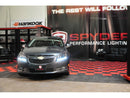 Spyder Chevy Cruze 11-14 Projector Headlights LED Halo -DRL Blk High H1 Low H7 PRO-YD-CCRZ11-DRL-BK-10