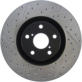 StopTech 14 Lexus IS Slotted & Drilled Front Righ Rotor - 0