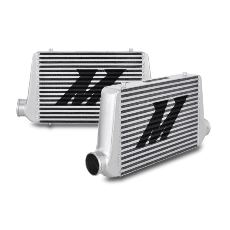 Mishimoto Universal Silver G Line Bar & Plate Intercooler Overall Size: 24.5x11.75x3 Core Size: 17.5 - 0