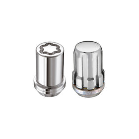 McGard SplineDrive Tuner 4 Lug Install Kit w/Locks & Tool (Cone) M12X1.5 / 13/16 Hex - Chrome - 0