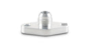 Vibrant Aluminum Oil Drain Flange (w/Crowfoot) -10AN Male Flare 2.060in Bolt Hole (Garrett GT6041)-1