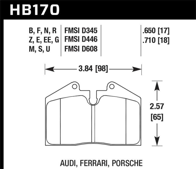 Hawk HP+ Street Brake Pads - 0