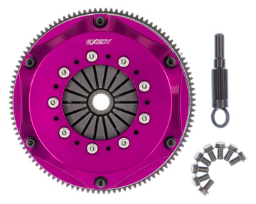 Exedy 1989-1994 Nissan 240SX Hyper Twin Cerametallic Clutch Sprung Center Disc Push Type Cover - 0
