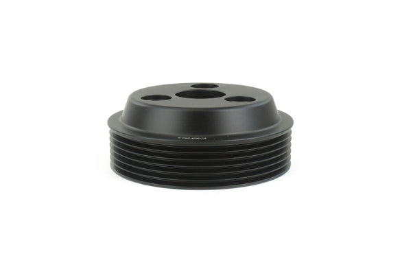 PERRIN 22-26 Subaru WRX / 21-25 Crosstrek / 20-25 LGT/OBXT/FXT Lightweight Water Pump Pulley - Black