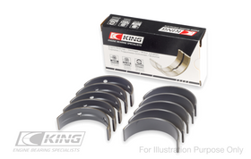 King 07-09 Mazdaspeed 3 L3-VDT MZR DISI (t) Duratec High Performance Main Bearing Set - Size STD
