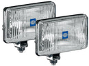 Hella 450 H3 12V SAE/ECE Fog Lamp Kit Clear - Rectangle (Includes 2 Lamps)-2