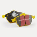 EBC 13+ Jaguar F-Type (Cast Iron Rotors Only) 3.0 Supercharged (340) Yellowstuff Front Brake Pads-3