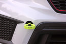 PERRIN 18-21 Subaru WRX & STI / 13-25 BRZ / 17-20 Toyota 86 Tow Hook Kit (Front) - Neon Yellow-3