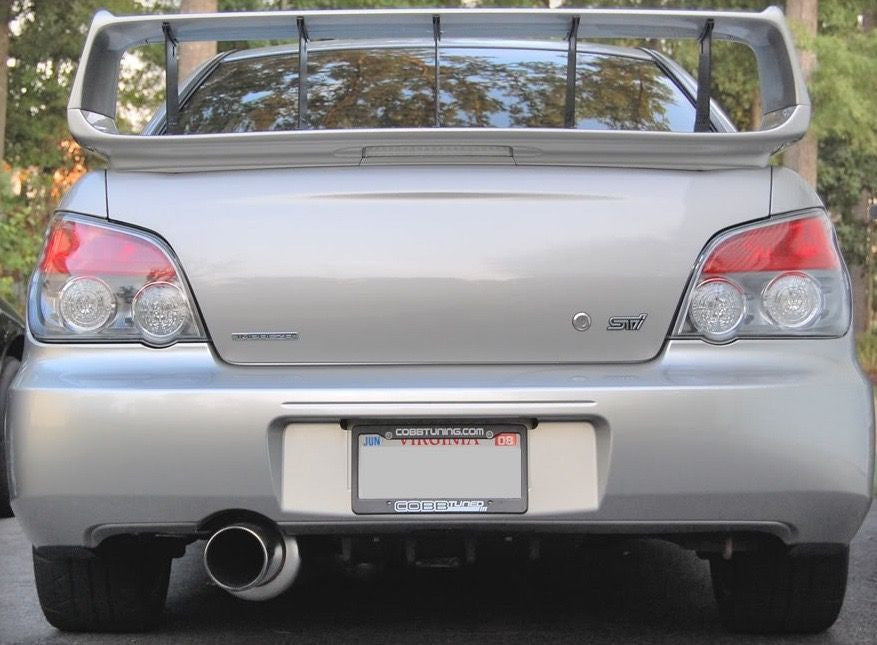 04-07 SUBARU WRX STI REAR WING SPOILER STABILIZER SUPPORT
