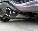 HKS Hi-Power Muffler 2014+ Honda Fit Sport GK5 w/ Carbon Tips-1