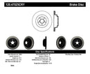 Stoptech 06-07 WRX / 05-08 LGT Rear CRYO-STOP Rotor-3