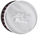 K&N 0.625 inch ID 2 inch OD 1.5 inch H Clamp On Crankcase Vent Filter-9