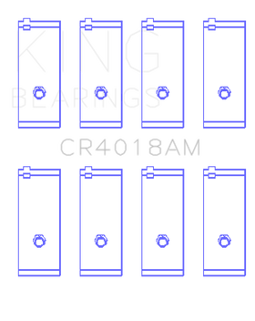 King Engine Bearings Toyota 1S/4S/2SELC/3SFE/3SGELC Connecting Rod Bearing Set - Size STD