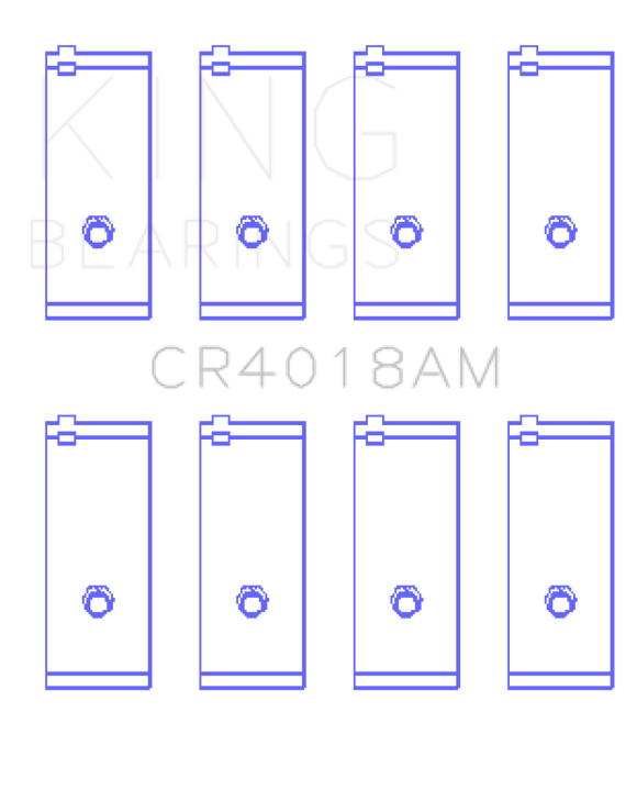 King Engine Bearings Toyota 1S/4S/2SELC/3SFE/3SGELC Connecting Rod Bearing Set - Size STD