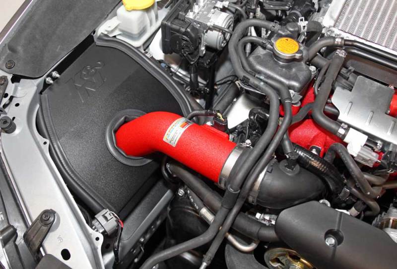 K&N 2015 Subaru WRX-STI 2.5L H4 Red Typhoon Short Ram Intake - 0