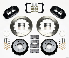 Wilwood Narrow Superlite 4R Rear Kit 12.88in 84-87 Corvette C4