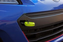 PERRIN 18-21 Subaru WRX & STI / 13-25 BRZ / 17-20 Toyota 86 Tow Hook Kit (Front) - Neon Yellow-4