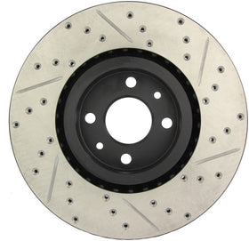 StopTech Slotted & Drilled Sport Brake Rotor - 0