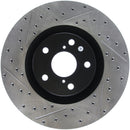 StopTech 14 Lexus IS Slotted & Drilled Front Righ Rotor-3