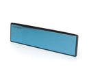 NRG 270mm Wide Panorama Clip-on Rearview Mirror - Flat w/ Blue Tint-1