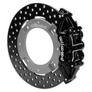 Wilwood 17-21 Can-Am X3RS Black 6-Piston Rear Kit 11.25in - Drilled Rotors-1