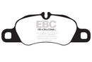 EBC 09-12 Porsche 911 (997) (Cast Iron Rotor only) 3.6 Carrera 2 Redstuff Front Brake Pads-2