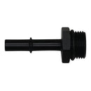 DeatschWerks 10AN ORB Male to 3/8in Male EFI Quick Connect Adapter - Anodized Matte Black-2