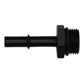 DeatschWerks 10AN ORB Male to 3/8in Male EFI Quick Connect Adapter - Anodized Matte Black - 0