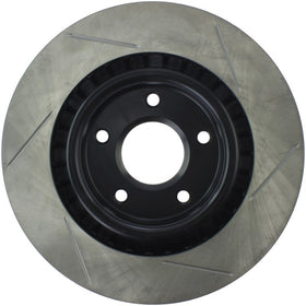 StopTech Power Slot 05-07 Cadillac XLR / 06-09 Chevy Corvette Front Right Slotted Rotors - 0