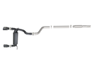 aFe Rebel Series 409 Stainless Steel Cat-Back Exhaust 18-21 Jeep Wrangler JL 2.0L (t) - Black Tip-8
